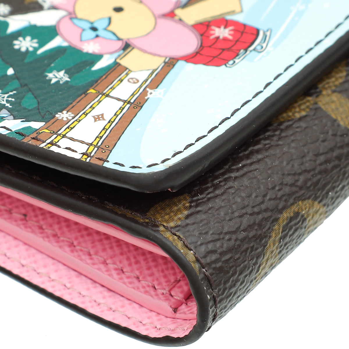 Louis Vuitton Monogram Christmas Animation Portefeuille Victorine Wallet