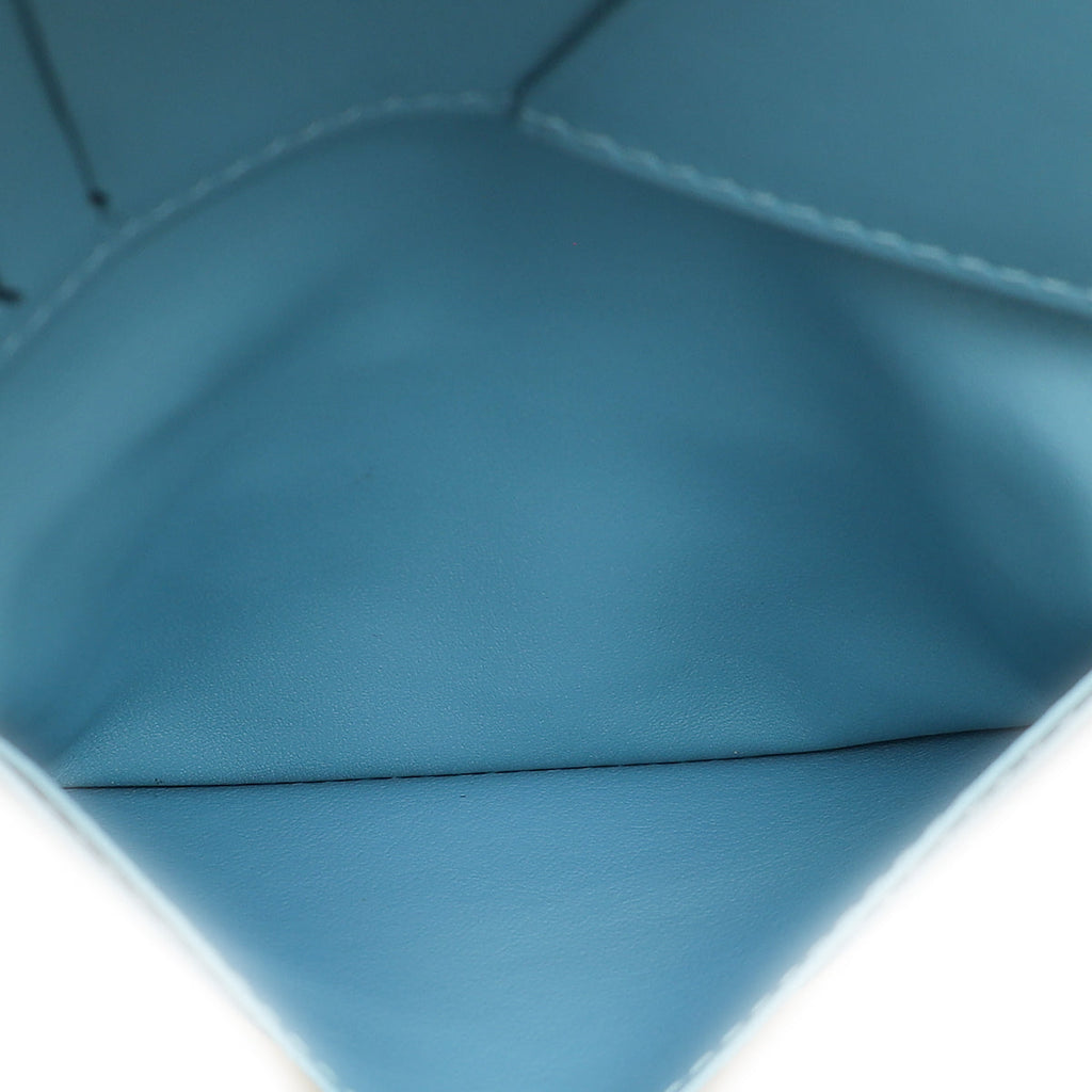 Louis Vuitton Blue Multicolor x YK Taurillon Pocket Organizer