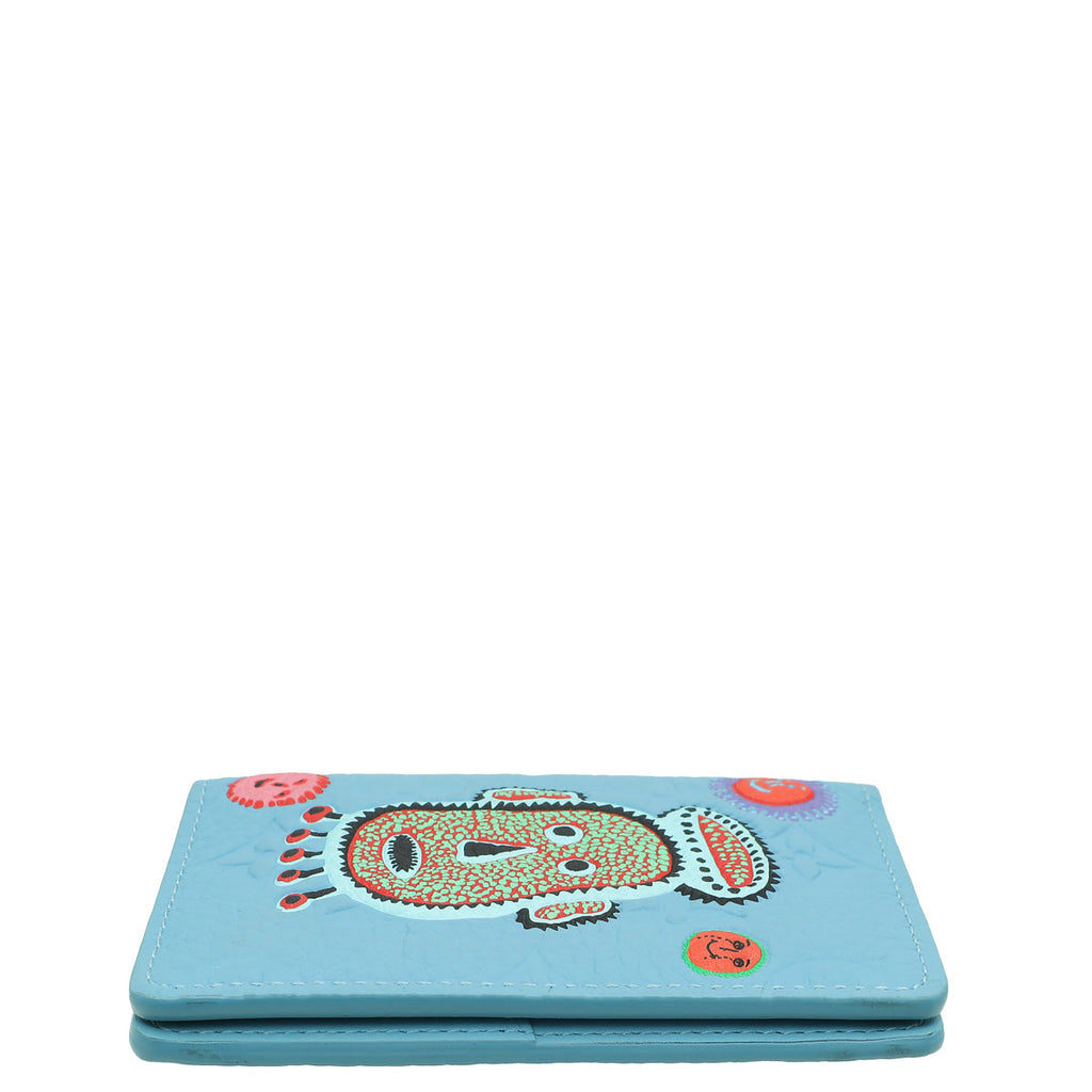Louis Vuitton Blue Multicolor x YK Taurillon Pocket Organizer