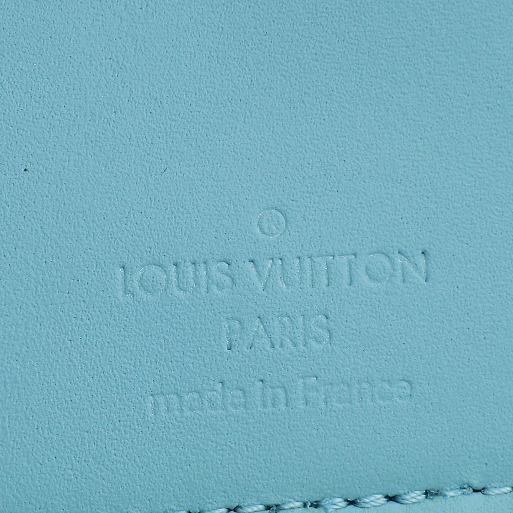 Louis Vuitton Blue Multicolor x YK Taurillon Pocket Organizer