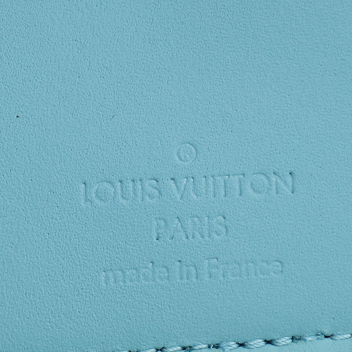 Louis Vuitton Blue Multicolor x YK Taurillon Pocket Organizer