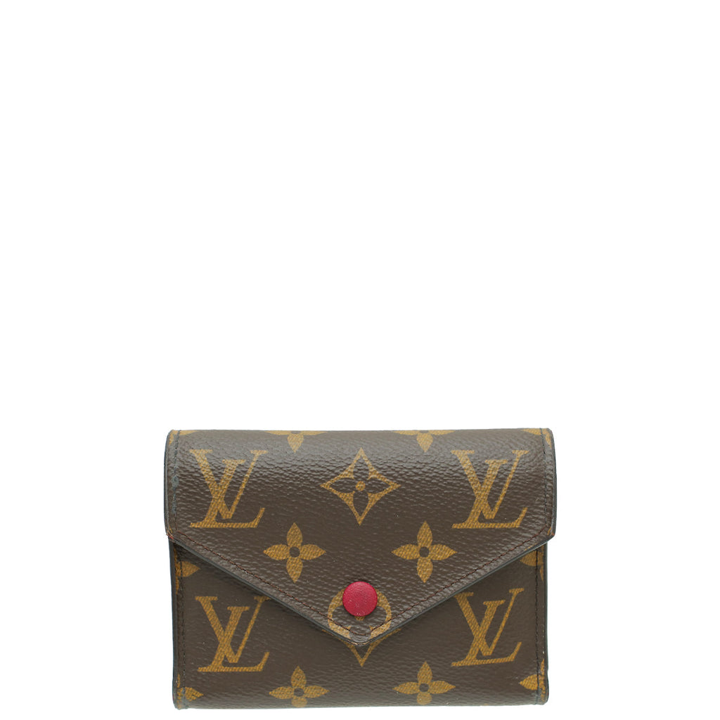 Louis Vuitton Monogram Fuchsia Victorine Wallet