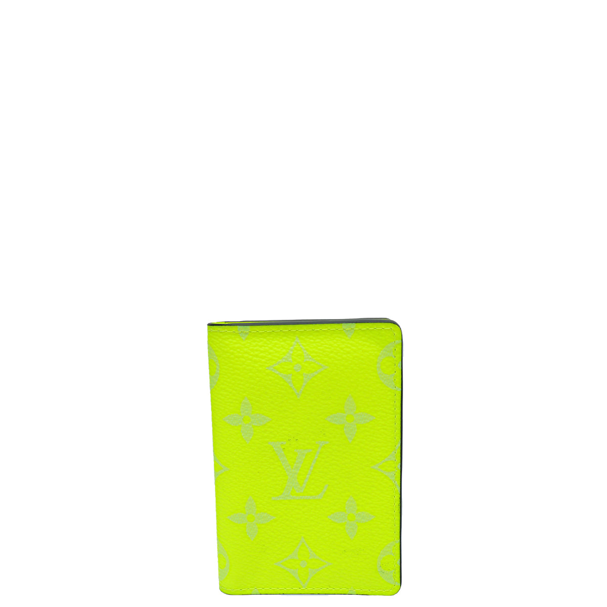 Louis Vuitton Neon Yellow Monogram Pocket Organizer