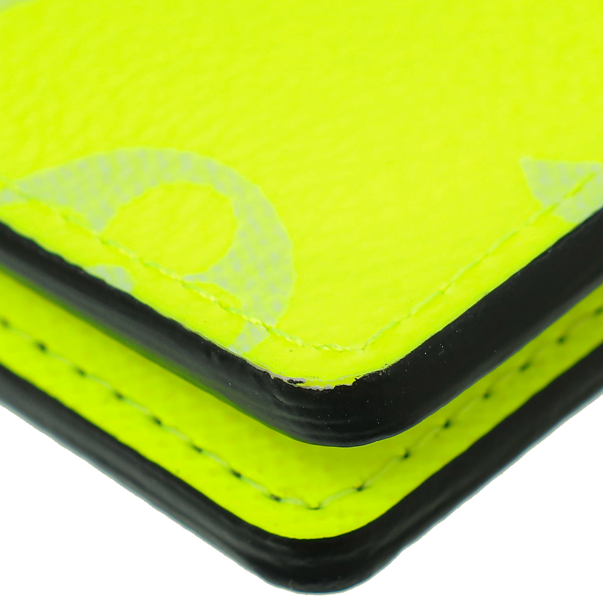 Louis Vuitton Neon Yellow Monogram Pocket Organizer