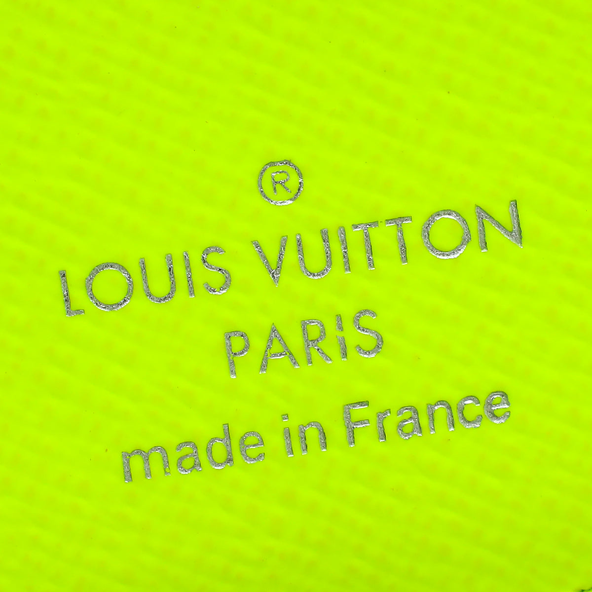 Louis Vuitton Neon Yellow Monogram Pocket Organizer