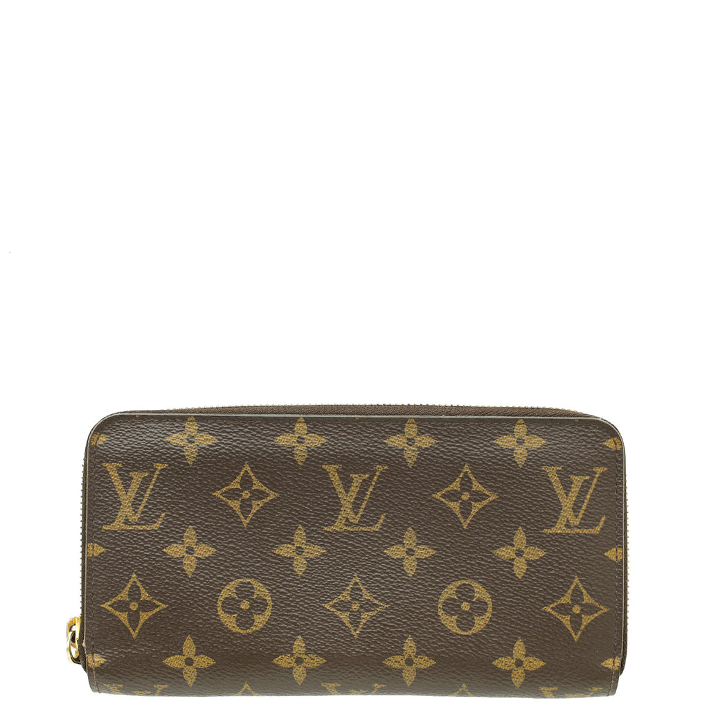 Louis Vuitton Brown Monogram Zippy Wallet