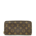 Louis Vuitton Brown Monogram Zippy Wallet