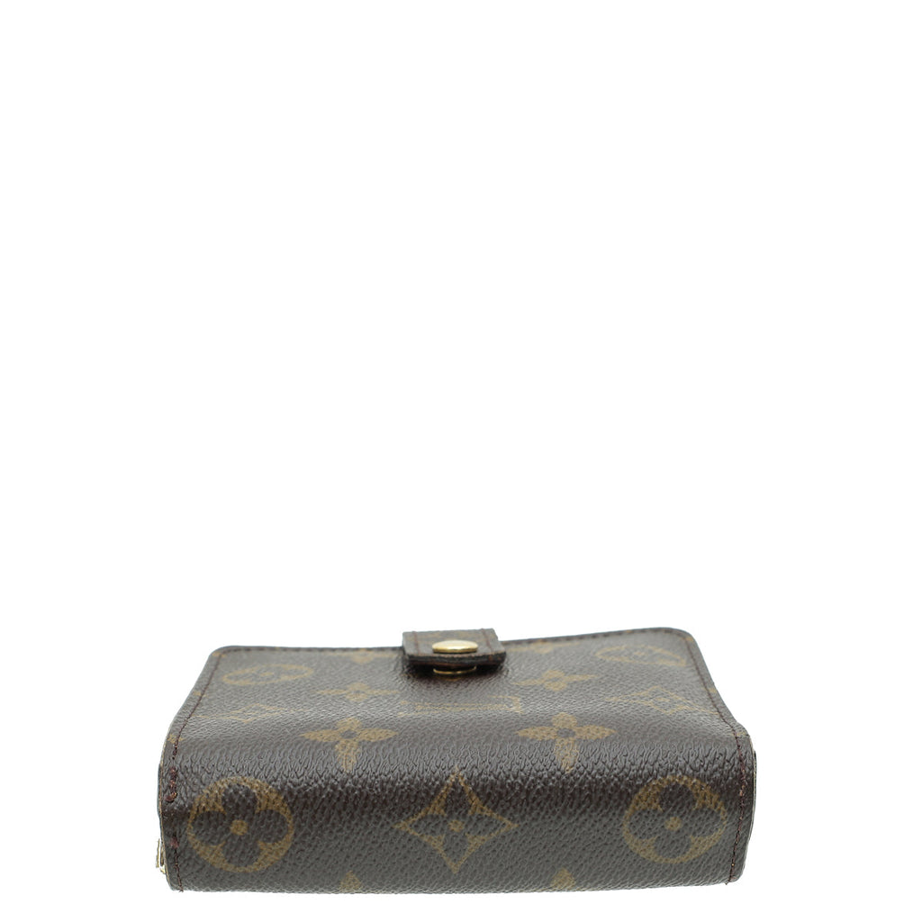 Louis Vuitton Brown Monogram French Purse Wallet