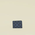 Louis Vuitton Navy Blue Monogram Shadow Multiple Wallet