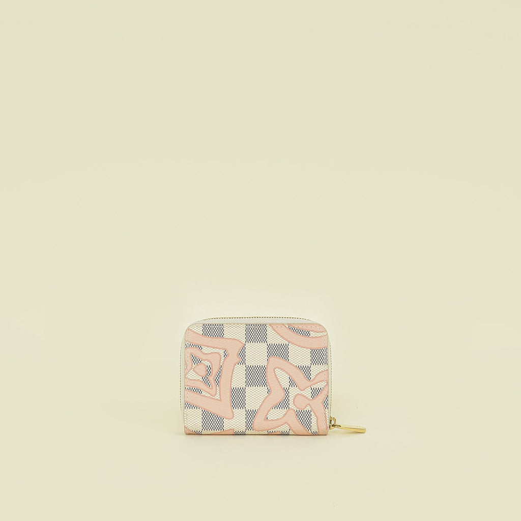 Louis Vuitton Damier Azur Tahiti Zippy Coin Purse