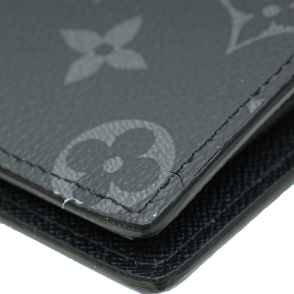 Louis Vuitton Monogram Eclipse Brazza Wallet