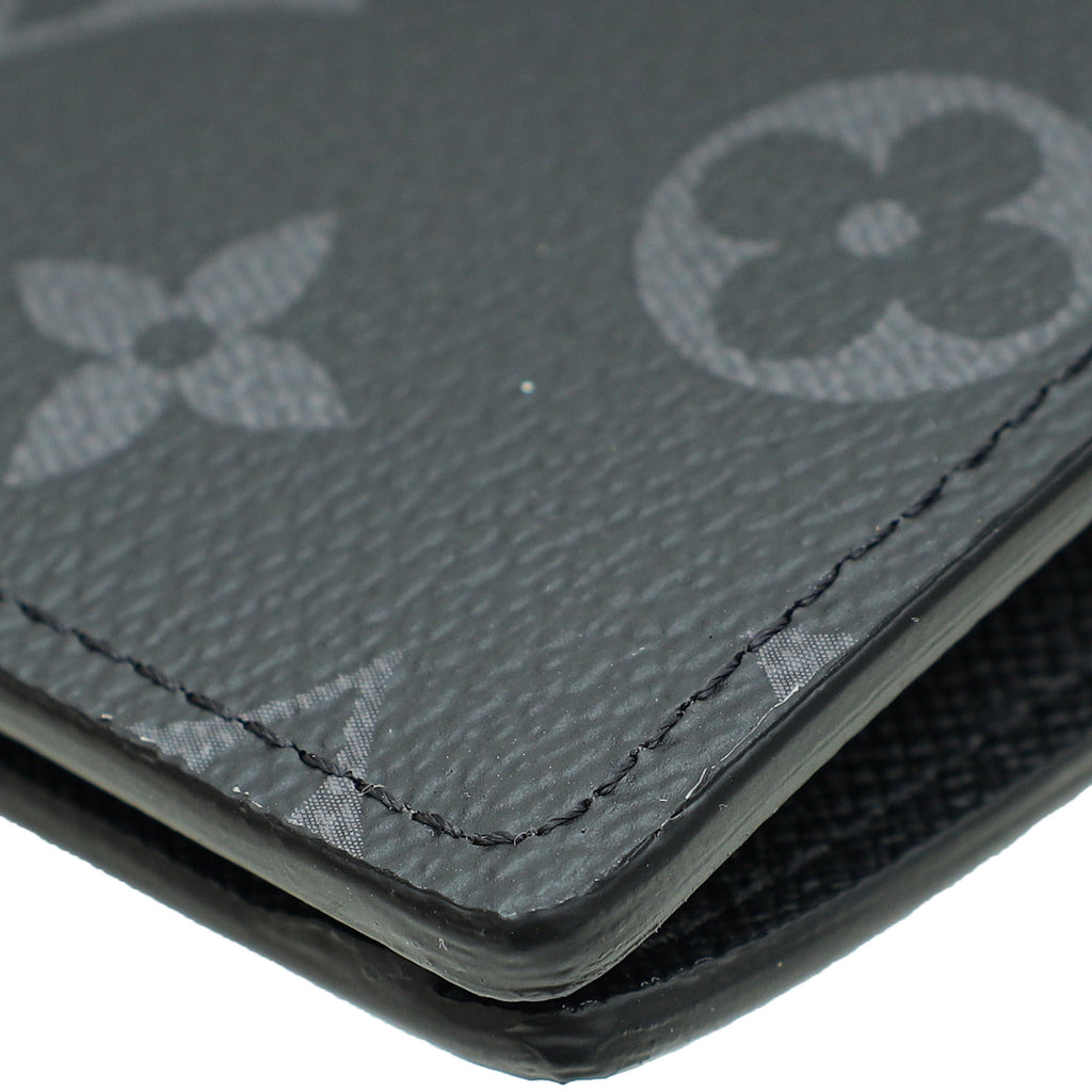 Louis Vuitton Monogram Eclipse Brazza Wallet