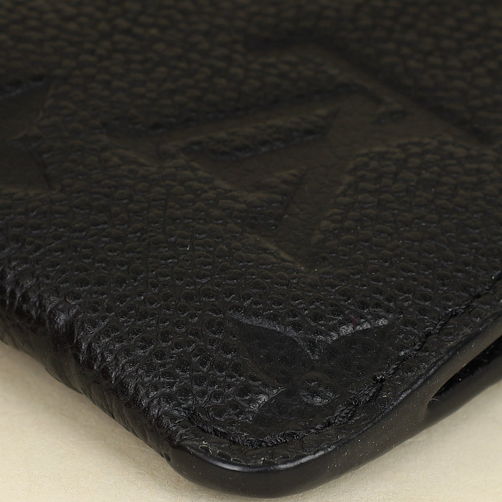 Louis Vuitton Black Monogram Empreinte Key Pouch