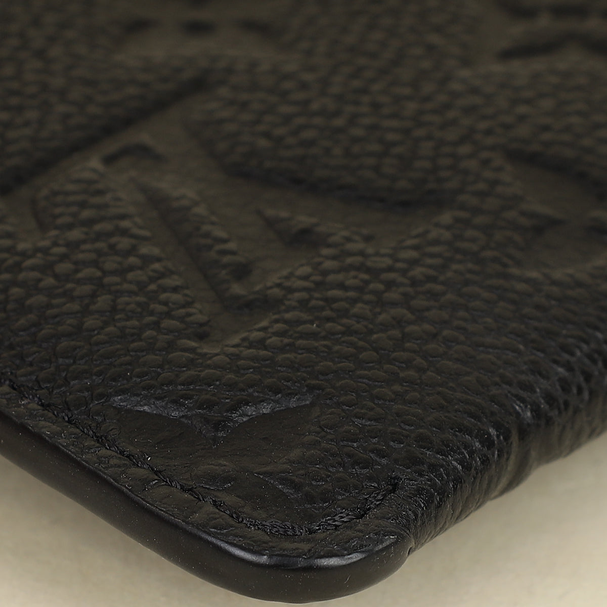 Louis Vuitton Black Monogram Empreinte Key Pouch
