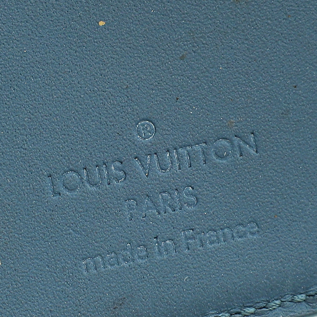 Louis Vuitton Bleu Atlantique Aerogram Pocket Organiser