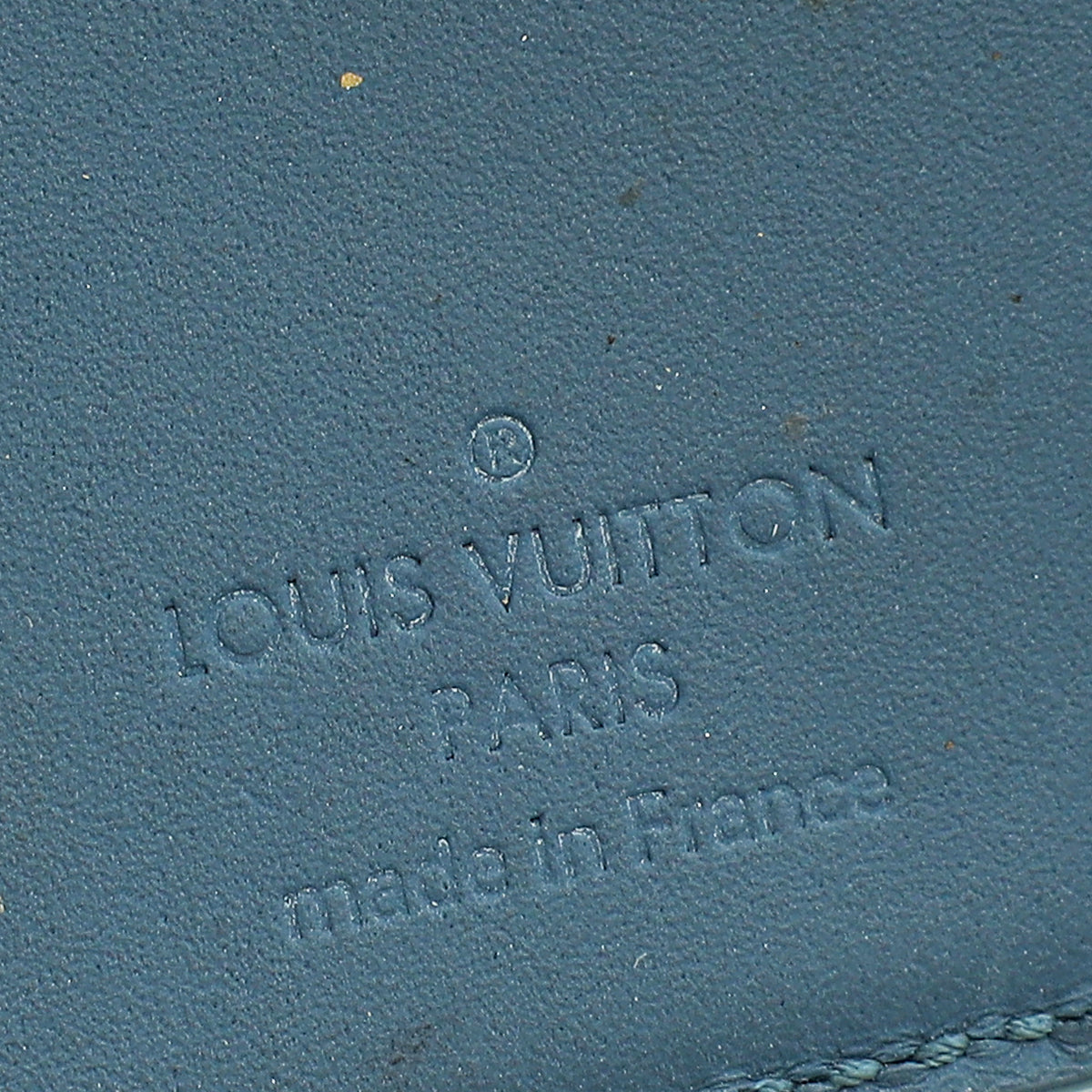 Louis Vuitton Bleu Atlantique Aerogram Pocket Organiser