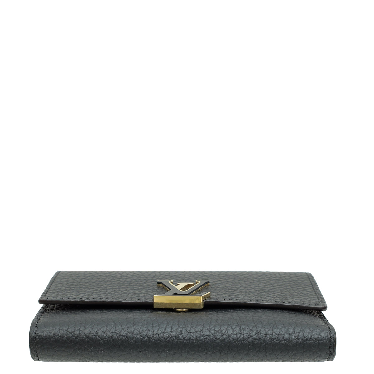 Louis Vuitton Noir Capucines Compact Wallet