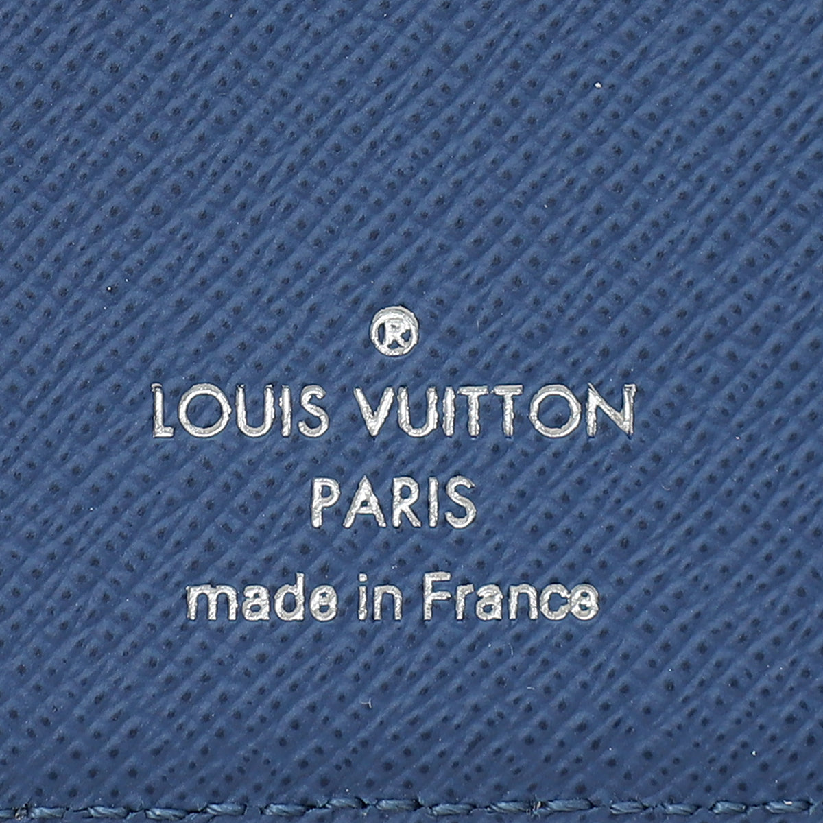 Louis Vuitton Blue Pocket Organiser Wallet