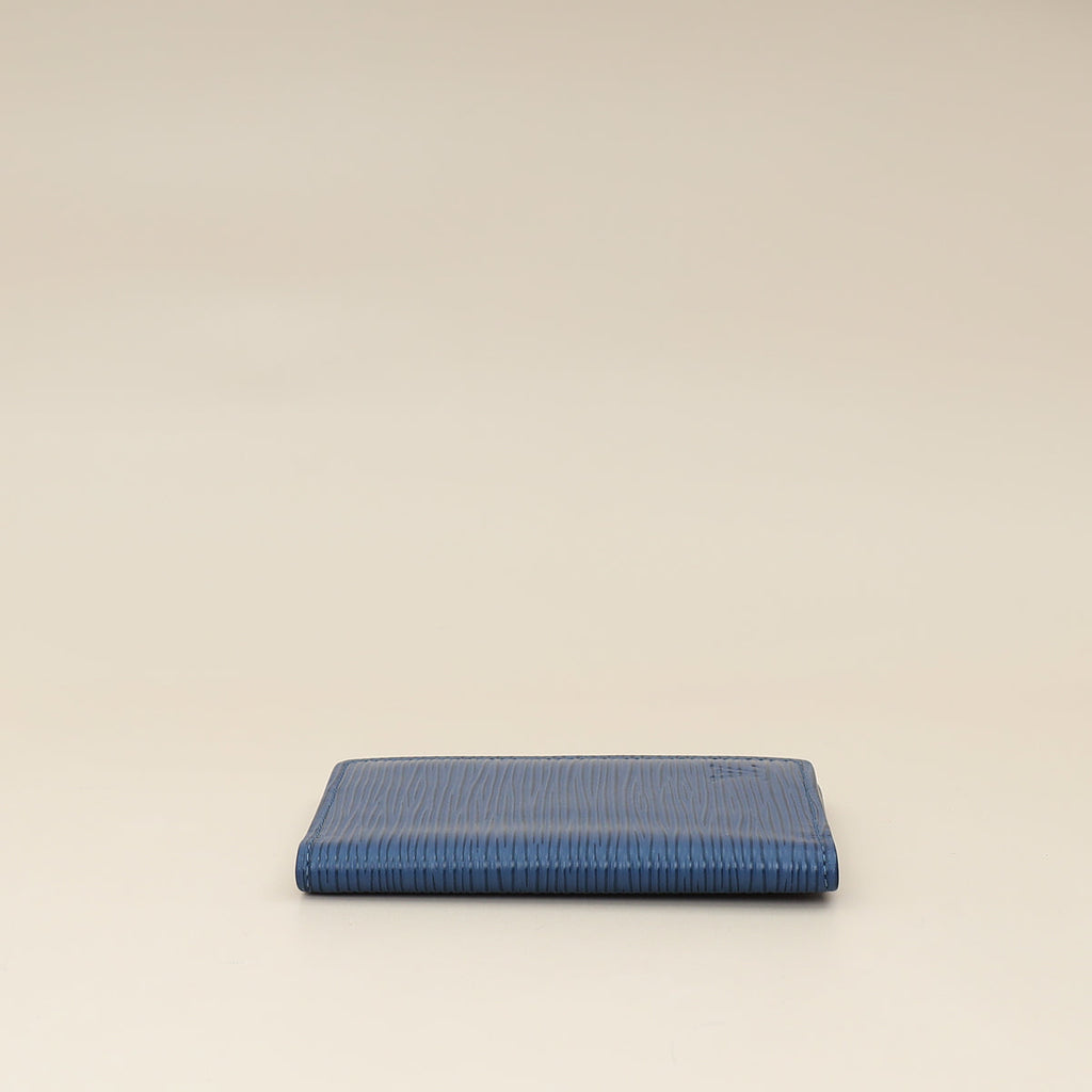 Louis Vuitton Blue Pocket Organiser Wallet
