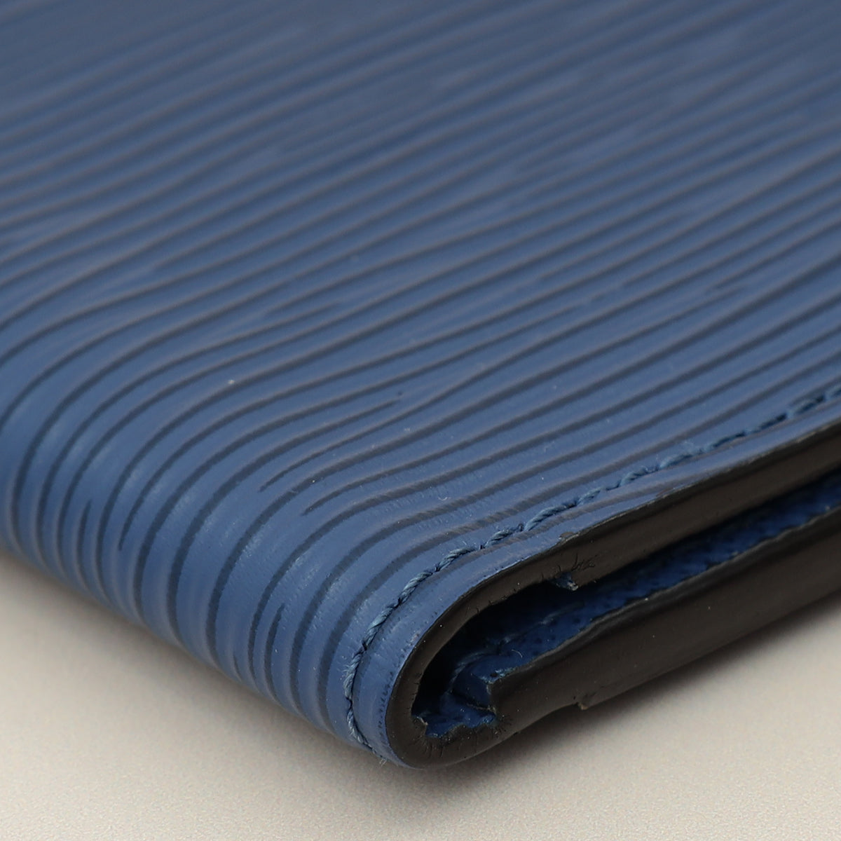 Louis Vuitton Blue Pocket Organiser Wallet