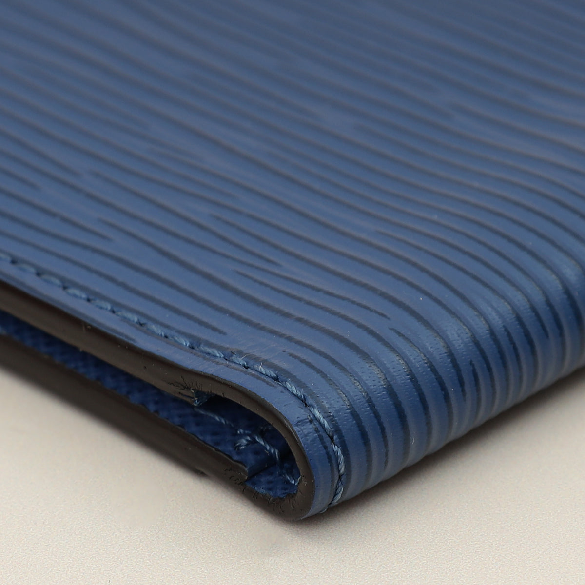 Louis Vuitton Blue Pocket Organiser Wallet