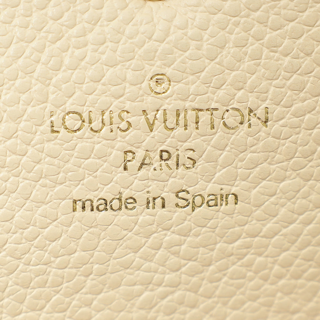 Louis Vuitton Rose Ballerine Monogram Empreinte Emilie Wallet