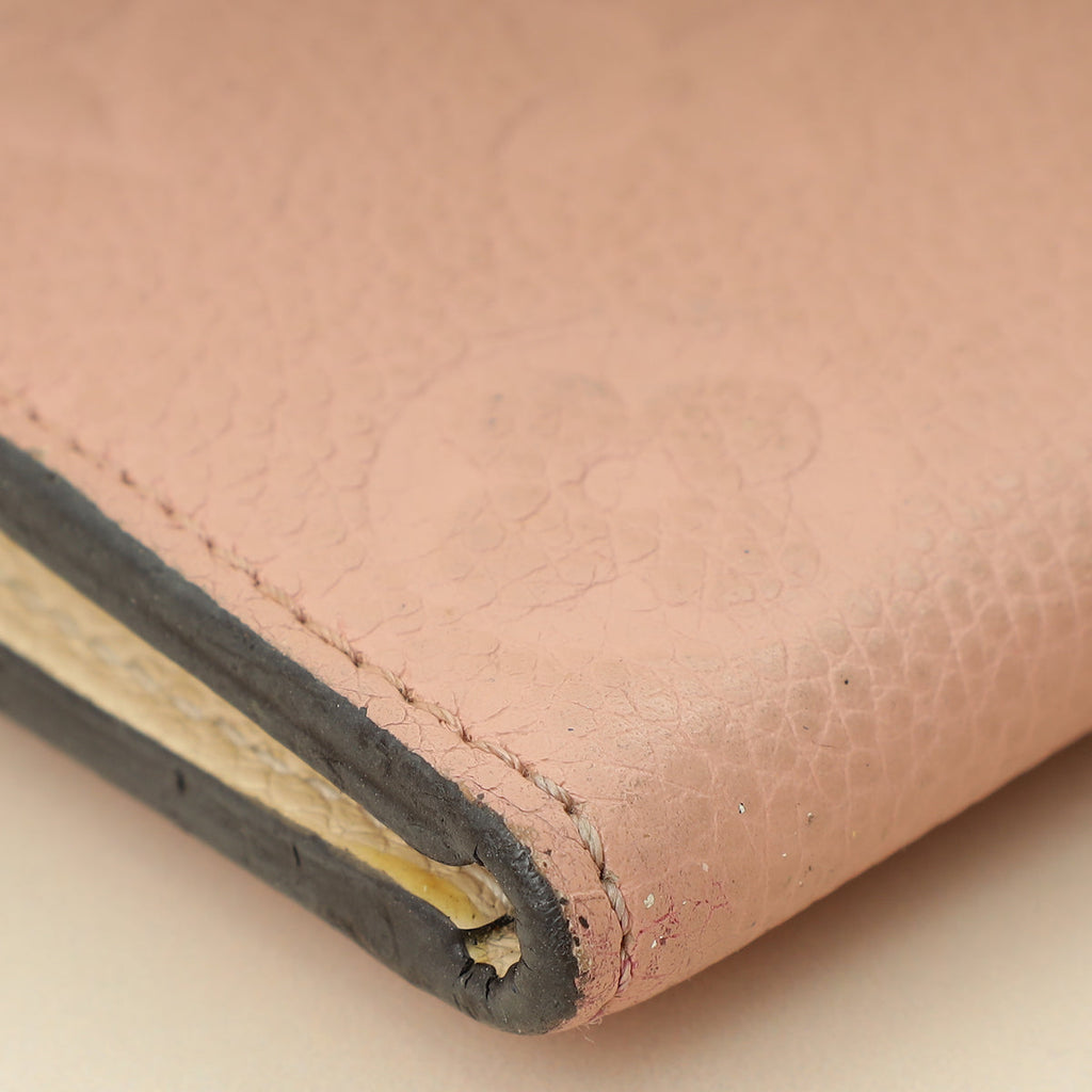Louis Vuitton Rose Ballerine Monogram Empreinte Emilie Wallet