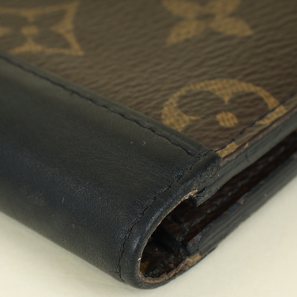 Louis Vuitton Monogram Macassar Black Multiple Wallet