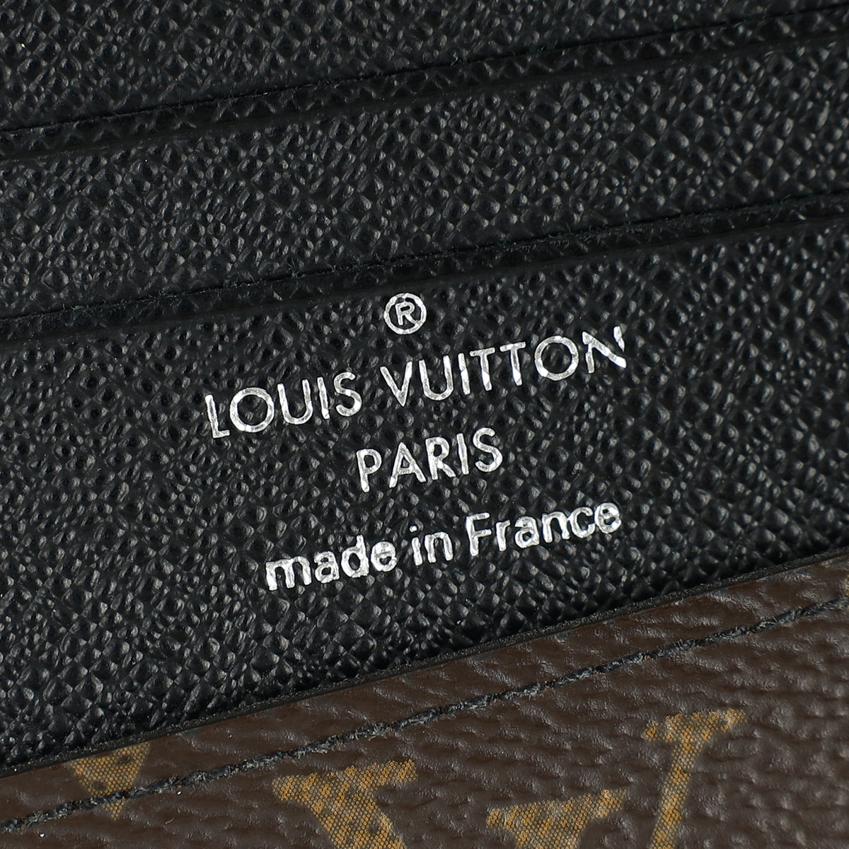 Louis Vuitton Monogram Macassar Black Multiple Wallet