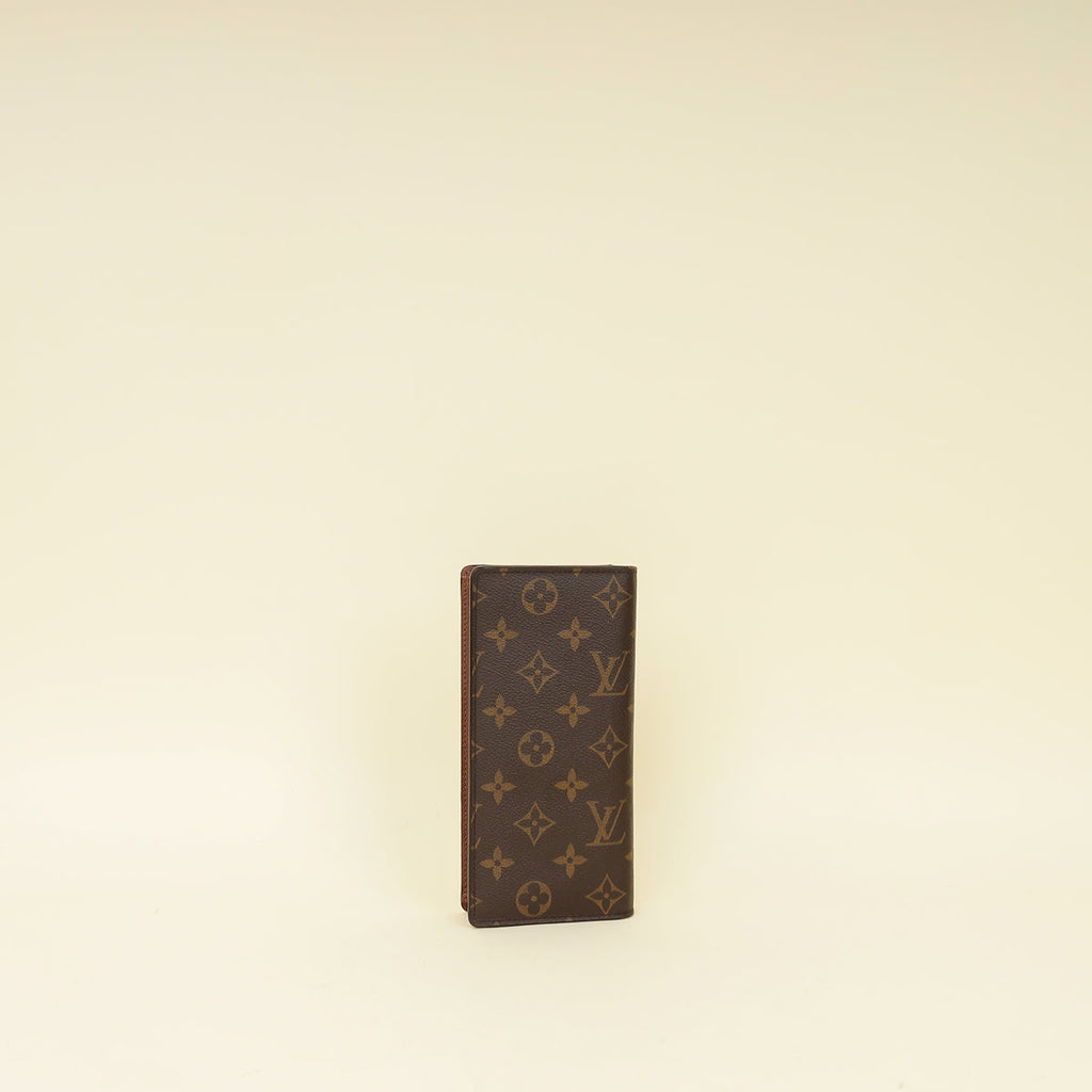 Louis Vuitton Brown Monogram Brazza Wallet