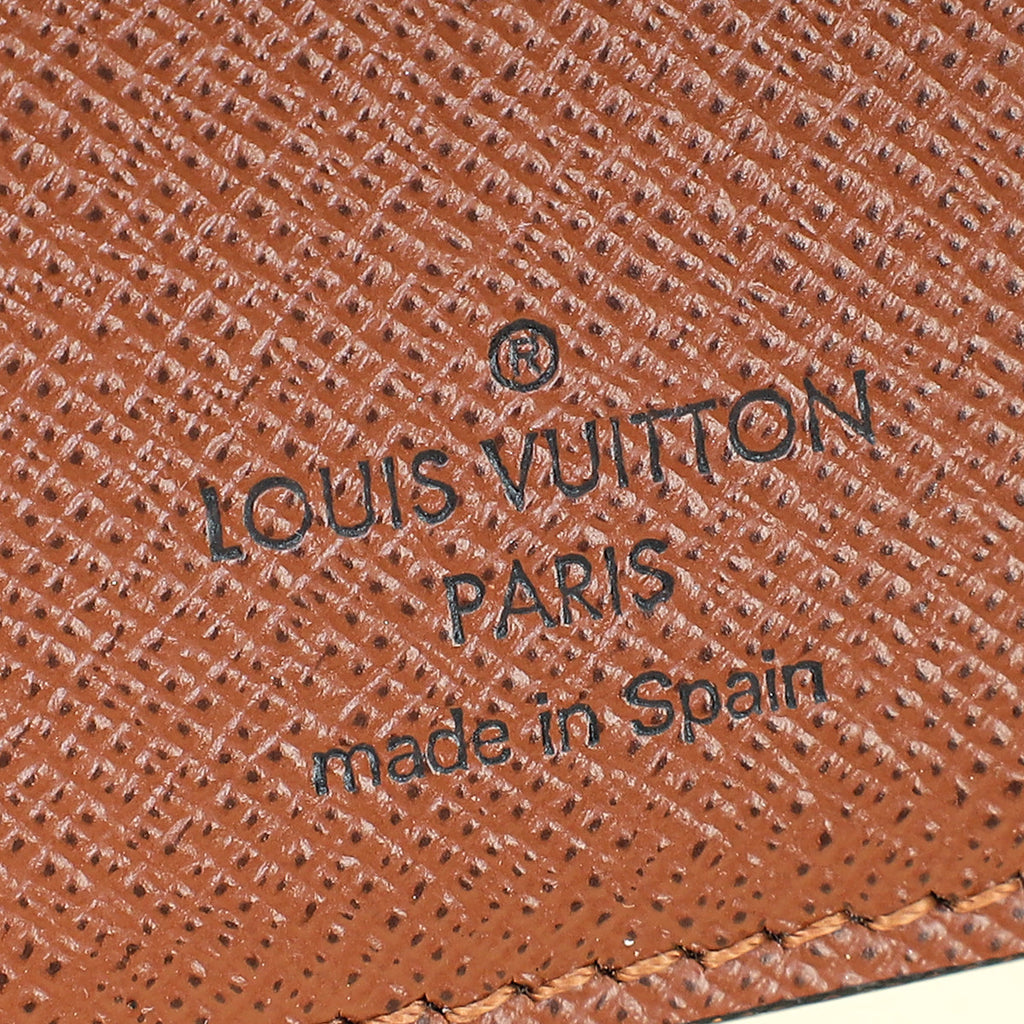 Louis Vuitton Brown Monogram Brazza Wallet