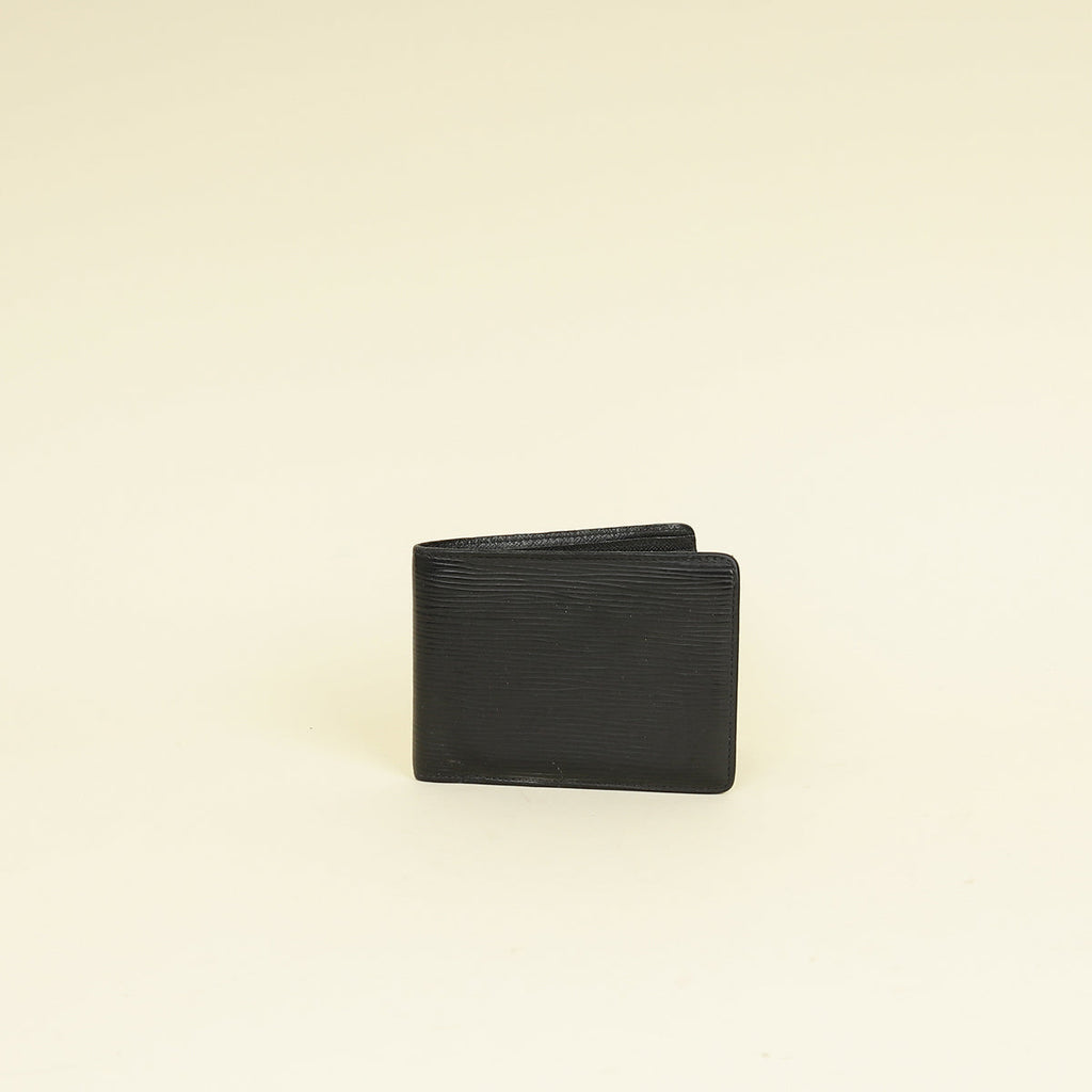 Louis Vuitton Black Multiple Men's Wallet w/ Initials R&M