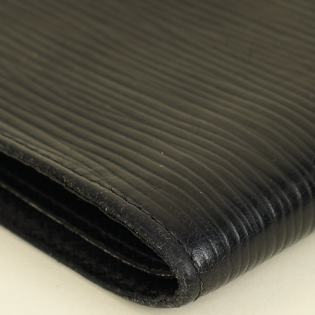 Louis Vuitton Black Multiple Men's Wallet w/ Initials R&M