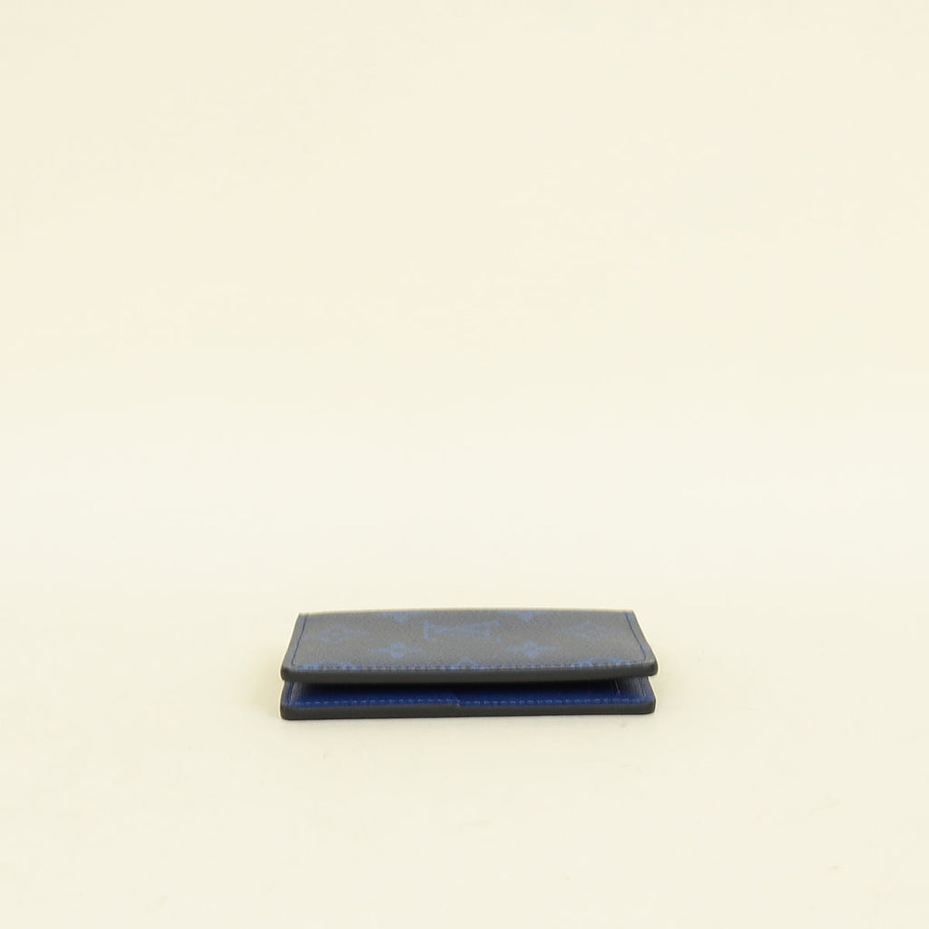 Louis Vuitton Cobalt Taigarama Monogram Pocket Organiser