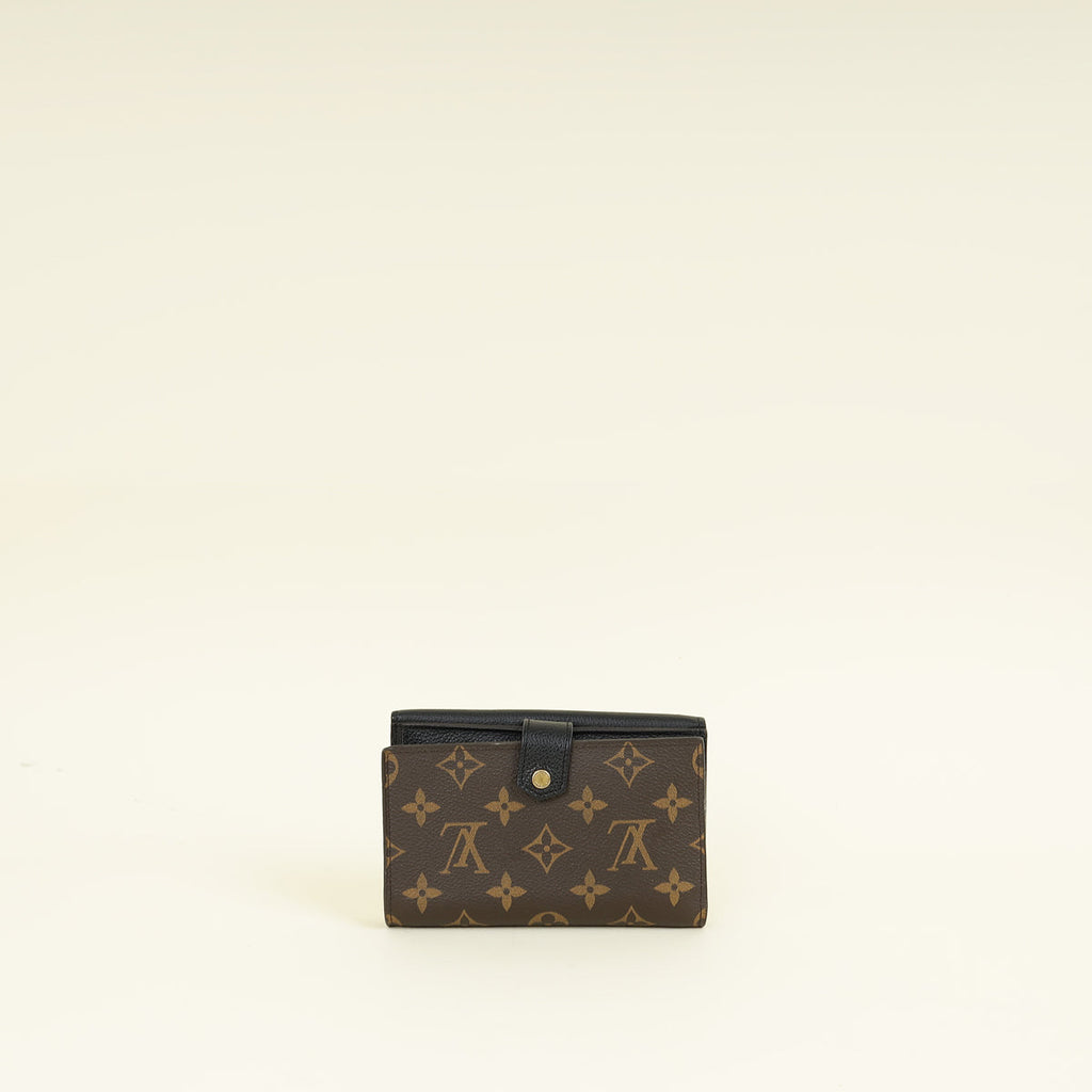 Louis Vuitton Monogram Black Pallas Wallet
