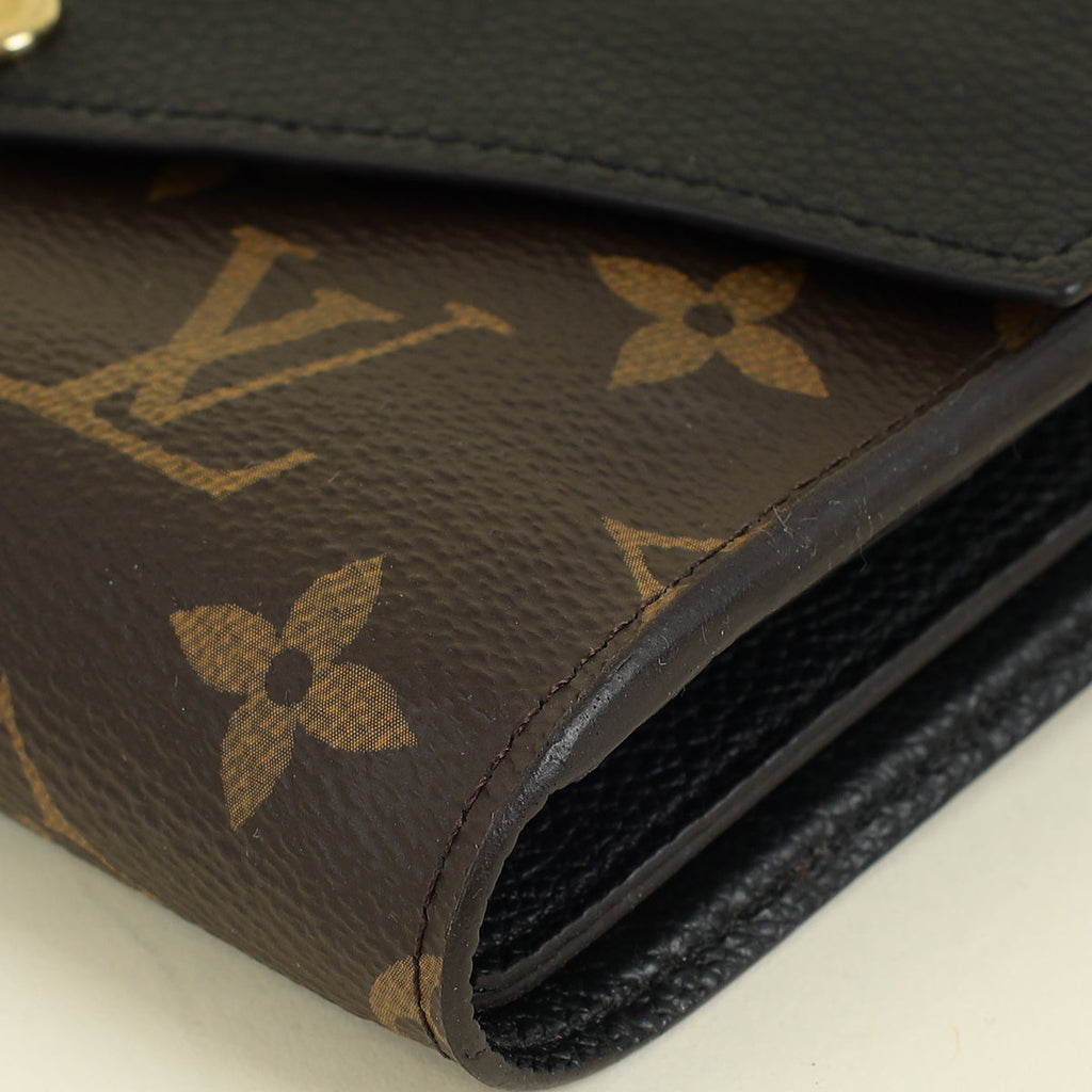 Louis Vuitton Monogram Black Pallas Wallet