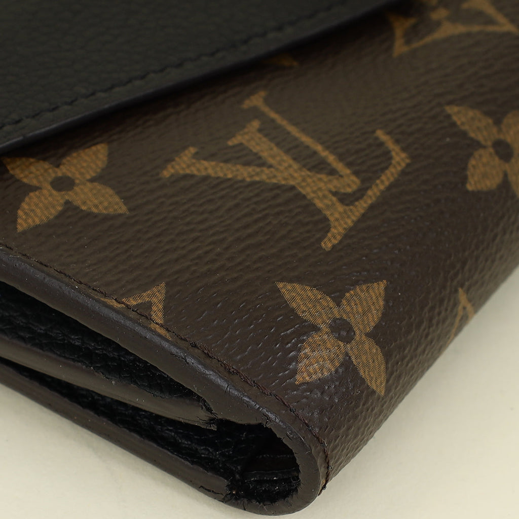 Louis Vuitton Monogram Black Pallas Wallet