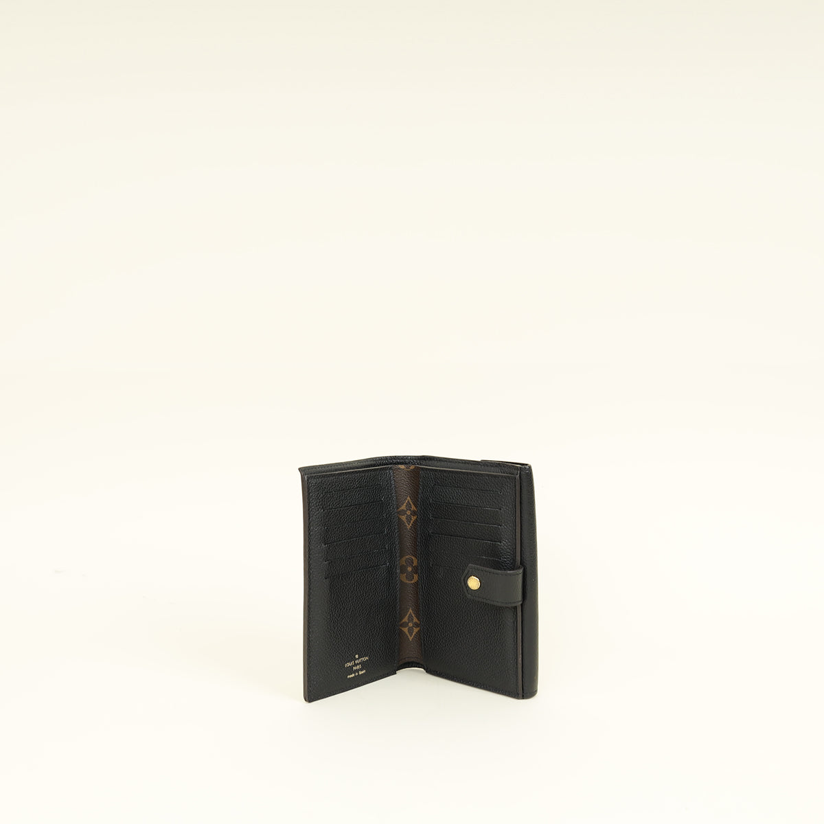 Louis Vuitton Monogram Black Pallas Wallet