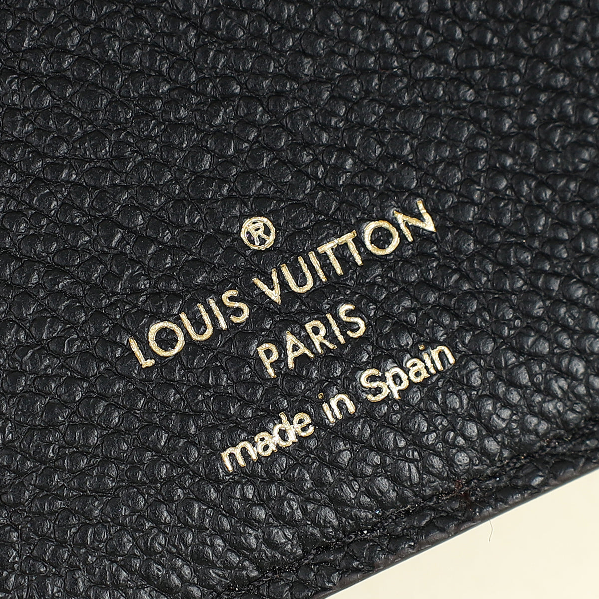 Louis Vuitton Monogram Black Pallas Wallet