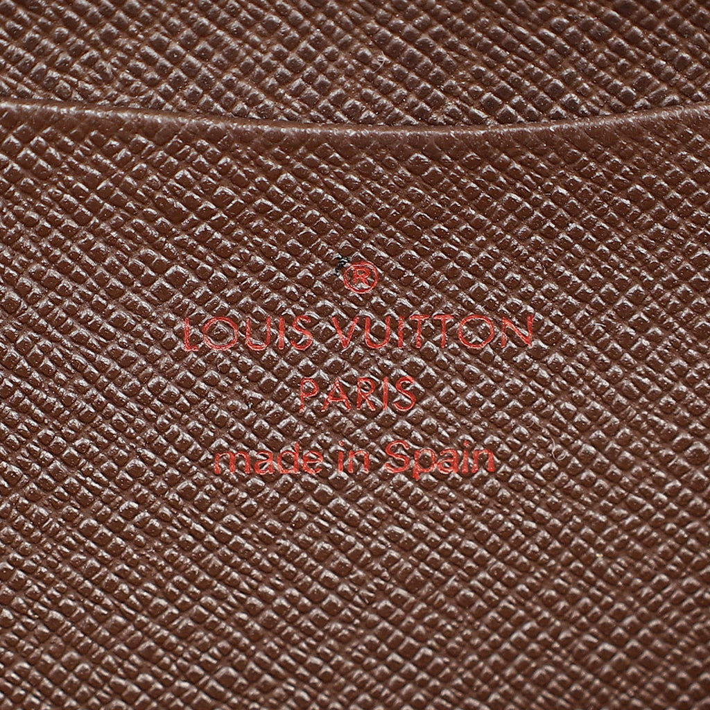 Louis Vuitton Damier Ebene Zippy Wallet