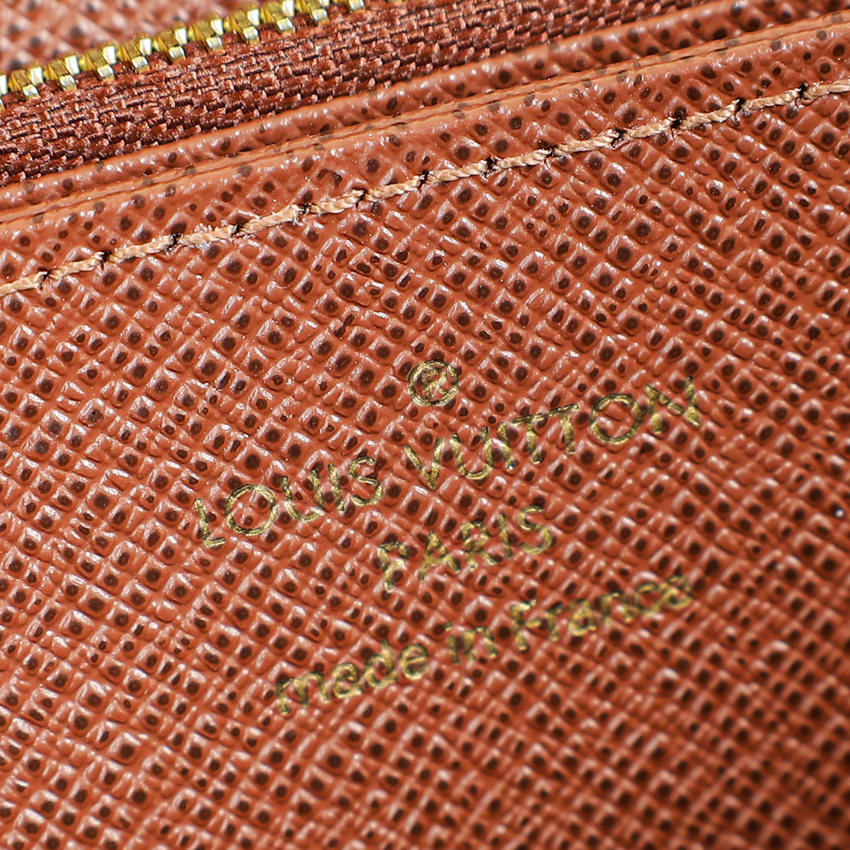Louis Vuitton Brown Monogram Zippy Wallet