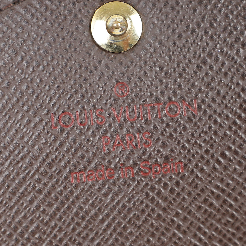 Louis Vuitton Damier Ebene Sarah Wallet