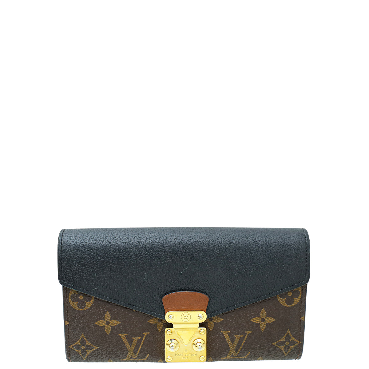 Louis Vuitton Monogram Black Pallas Wallet