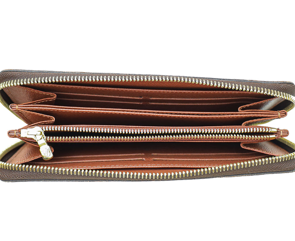Louis Vuitton Monogram Zippy Around Wallet