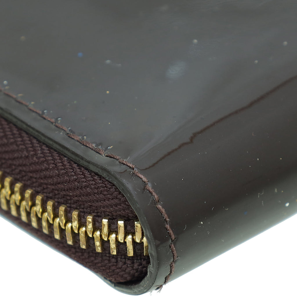 Louis Vuitton Two-Tone Vernis Miroir Clemence Wallet