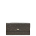 Louis Vuitton Terre Monogram Empreinte Virtuose Wallet W/ A.T Initials