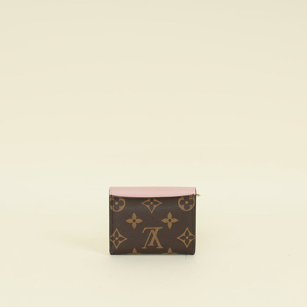 Louis Vuitton Monogram Rose Ballerine Zoe Wallet