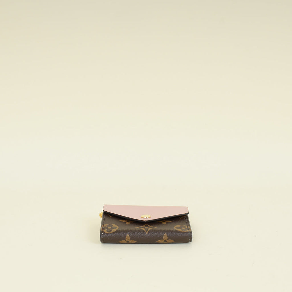 Louis Vuitton Monogram Rose Ballerine Zoe Wallet