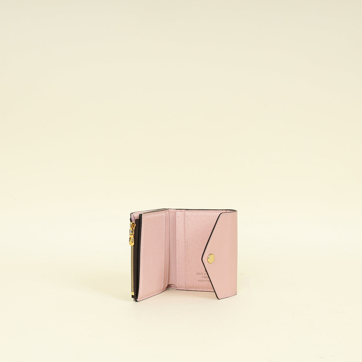 Louis Vuitton Monogram Rose Ballerine Zoe Wallet