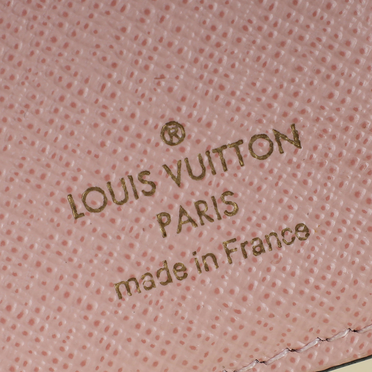 Louis Vuitton Monogram Rose Ballerine Zoe Wallet